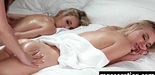  Hot teen masseuse given strong orgasm 14